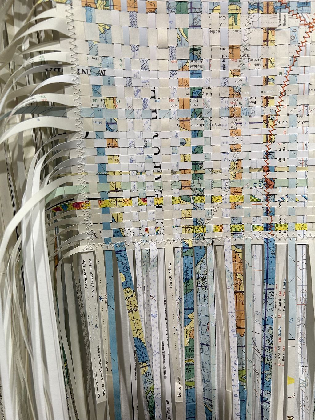 Remember how we went on and on, never really sure of the way? (detail)